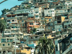 Favelas in Brazil.