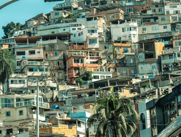 Favelas in Brazil.