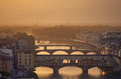 Piazzale Michelangelo (Bridge), Firenze, Italy