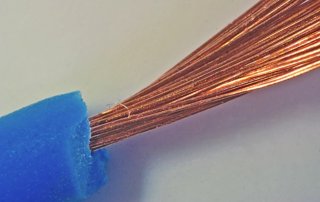Figure 2 stripped electrical wire