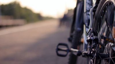 Close up of bicycle