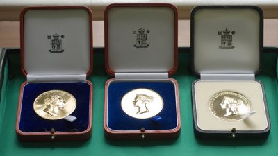 The Society's gold medals