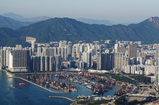 Causeway Bay Typhoon Shelter, Hong Kong.