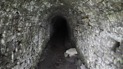 Small tunnel at Nenthead Mines.