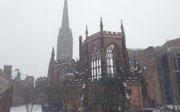 Old and new cathedrals in Coventry