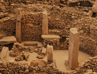 Ancient ruins of Göbekli Tepe in Şanlıurfa.