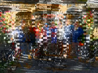 Group of pilgrims 
