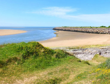 Hodbarrow Point, Millom, beach.