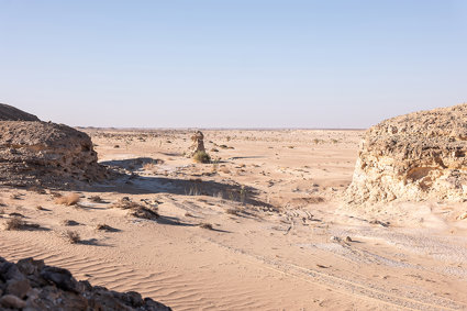 Rocky desert landscape