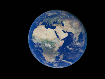 The world as seen from space