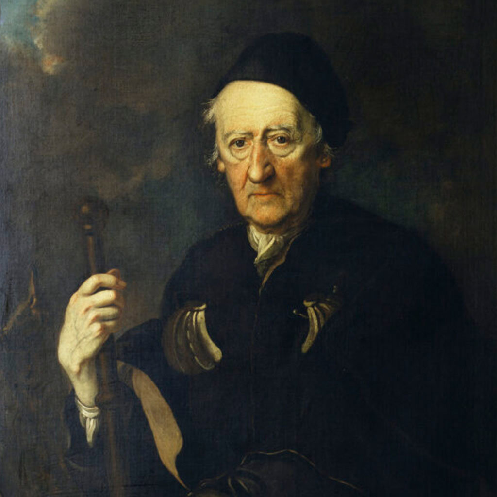 Oil on canvas portrait of James Bruce.