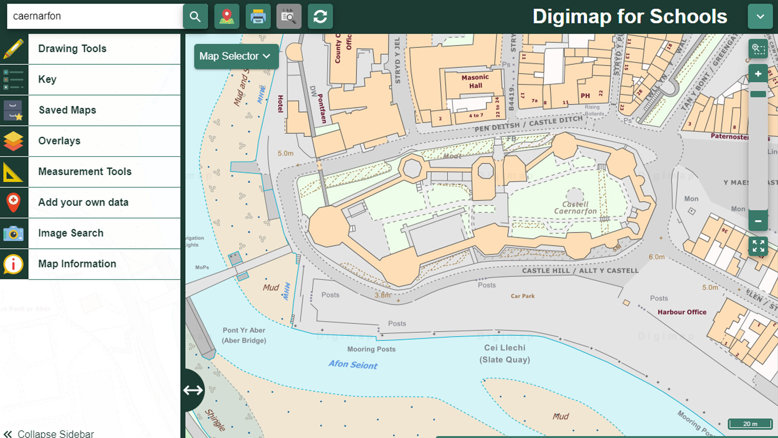 Digimap for Schools: a quick guide to data collection and tables