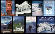 A collection of books written by the expeditioner Stephen Venables.