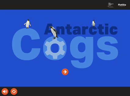 Antarctic Cogs intercative screenshot