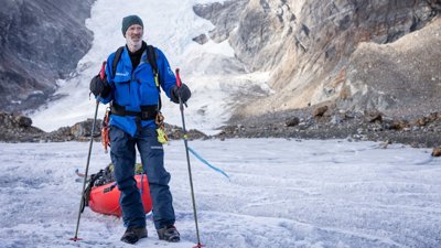 Borge Ouseland in northwinds trekking with kayak.