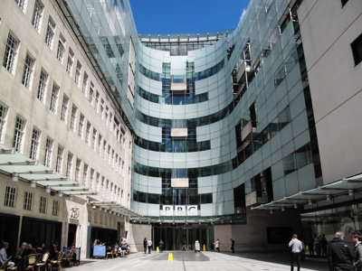 The BBC building