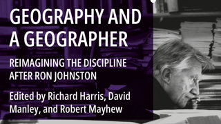 Book cover for geographer and a geographer