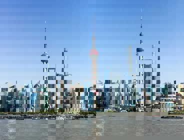 Oriental Pearl Tower in Shanghai