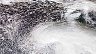 Satellite image Storm Goretti.