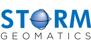 Storm Geomatics logo.