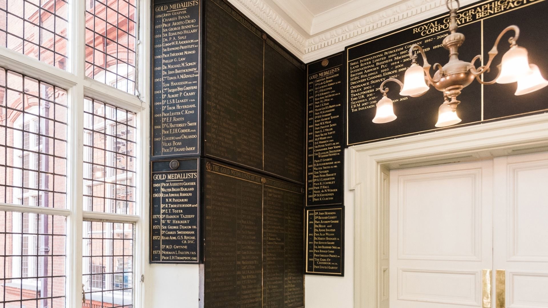 Gold Medallists Board At Kensington Gore