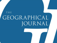 The Geographical Journal cover.