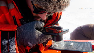 Robbie Mallet Measuring Ice Properties