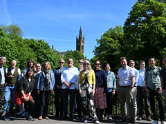 Researchers at HGRG event 