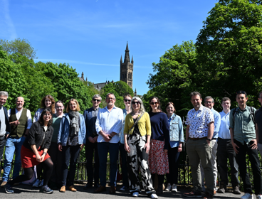 Researchers at HGRG event 