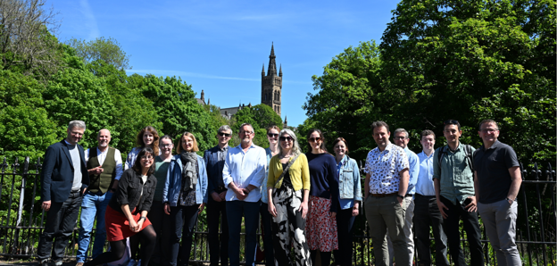 Researchers at HGRG event 