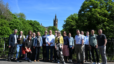 Researchers at HGRG event 