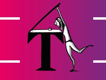 Times Events logo against pink and purple gradient background.