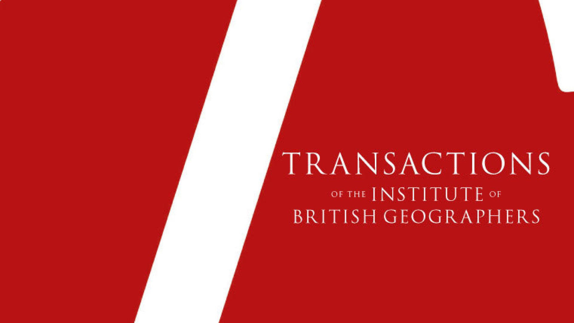 Transactions Journal Rgs Editorial roles available at Society journal | RGS