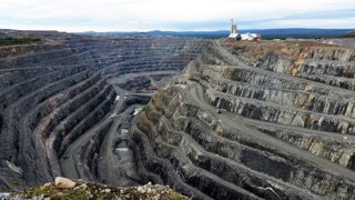 A copper mine in Sweden
