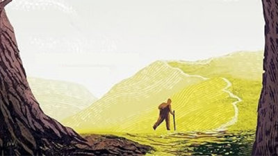 Illustration of a footpath.
