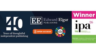 Edward Elgar Publishing celebrates 40 years of independent publishing with open access and ISO certification.
