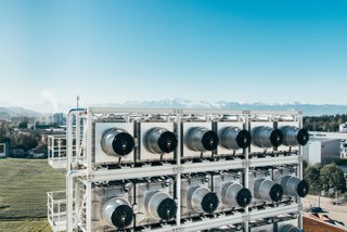 Figure 5 the Hinwil Climeworks plant (more images in Appendix A)