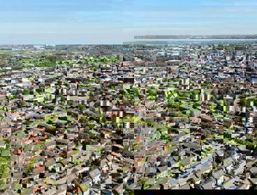 Sheffield skyline of housing