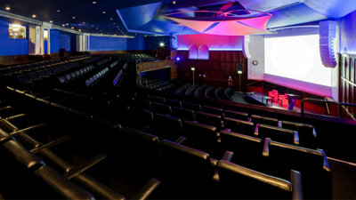 Empty lecture theatre.