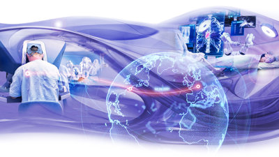 Medical technology graphics.