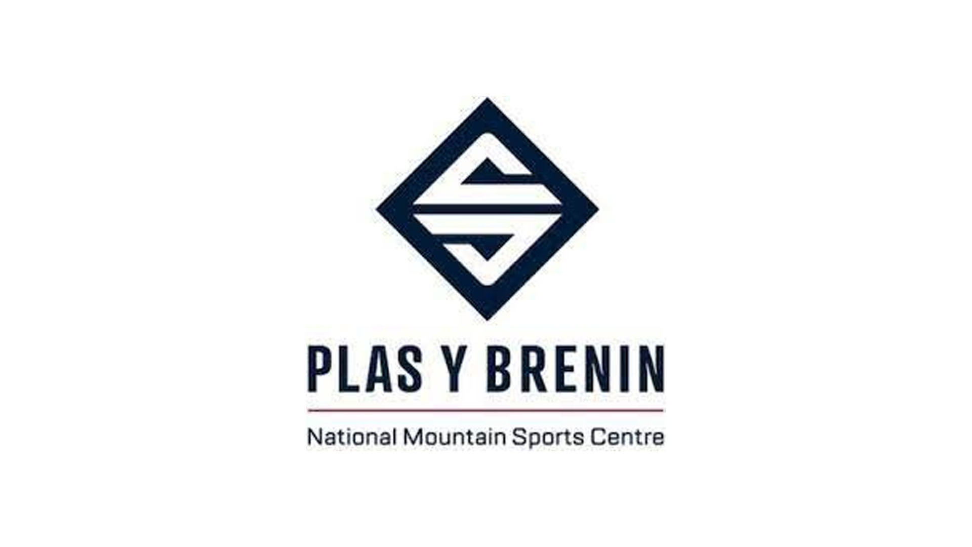Plas y Brening logo with subtext National Mountain Sports Centre.