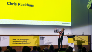 Chris Packham in Ondaatje Theatre.