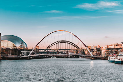 Bridge over a river