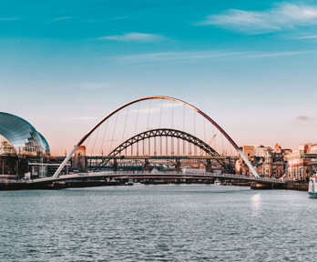 Bridge over a river