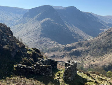 View across the Central Fells.