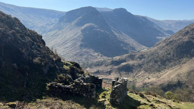 View across the Central Fells.