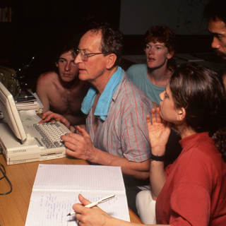 Lord Cranbook at the kuala belalong field studies centre