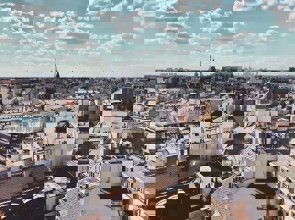 A view over a town