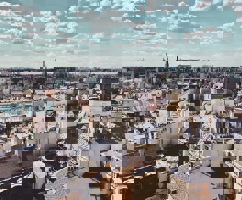 A view over a town