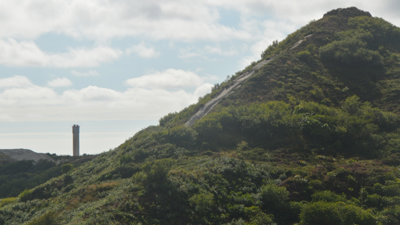 Historically mine landscape in Cornwall.
